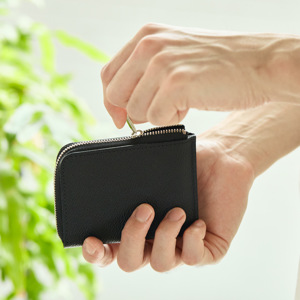 《キーウォレット》便利な鍵収納つき!デッドスペースがない「ミニマム財布」|sugata