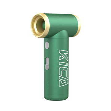 “突風スティック”、ポケットに入れて海へ、山へ｜これ1本で、最大風速20mで空気入れ、火起こし、扇風機、掃き掃除ができる「充電式エアブローガン」| KiCA Jet Fan 2S