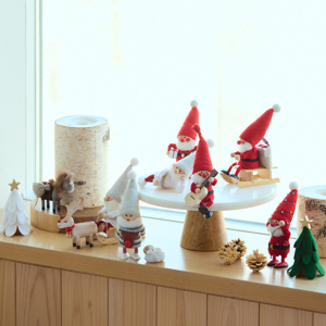 おまとめ 新品 北欧 クリスマス 妖精 ニッセ 他 北欧デンマークで愛される妖精“ニッセ”をモチーフにしたスノードームが