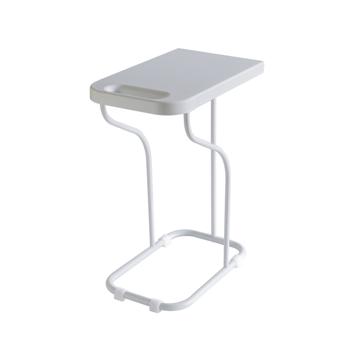 こんな掃除グッズが欲しかった！おしゃれで便利なアイテム11選｜ゴミ袋の容量をめいっぱい使えて、交換ラクラク！磁石がくっつくスチール製｜スライド式ゴミ袋スタンド｜ライトグレー×ライトグレー