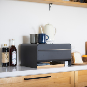 キッチンすっきり、トースターも載せられる「ブレッドドロワー」｜UtaUブレッドドロワー