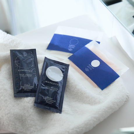 “香り”で全身丸洗いしたら、「ひらめいた！」｜《レターギフトセット（シャンプー＋バスソルト）》グリーンや果実の“自然の香り”でリフレッシュ！髪・顔・体がしっとり潤う「全身シャンプー＆バスソルトセット」｜JamLabel MANGETSU・SINGETSU