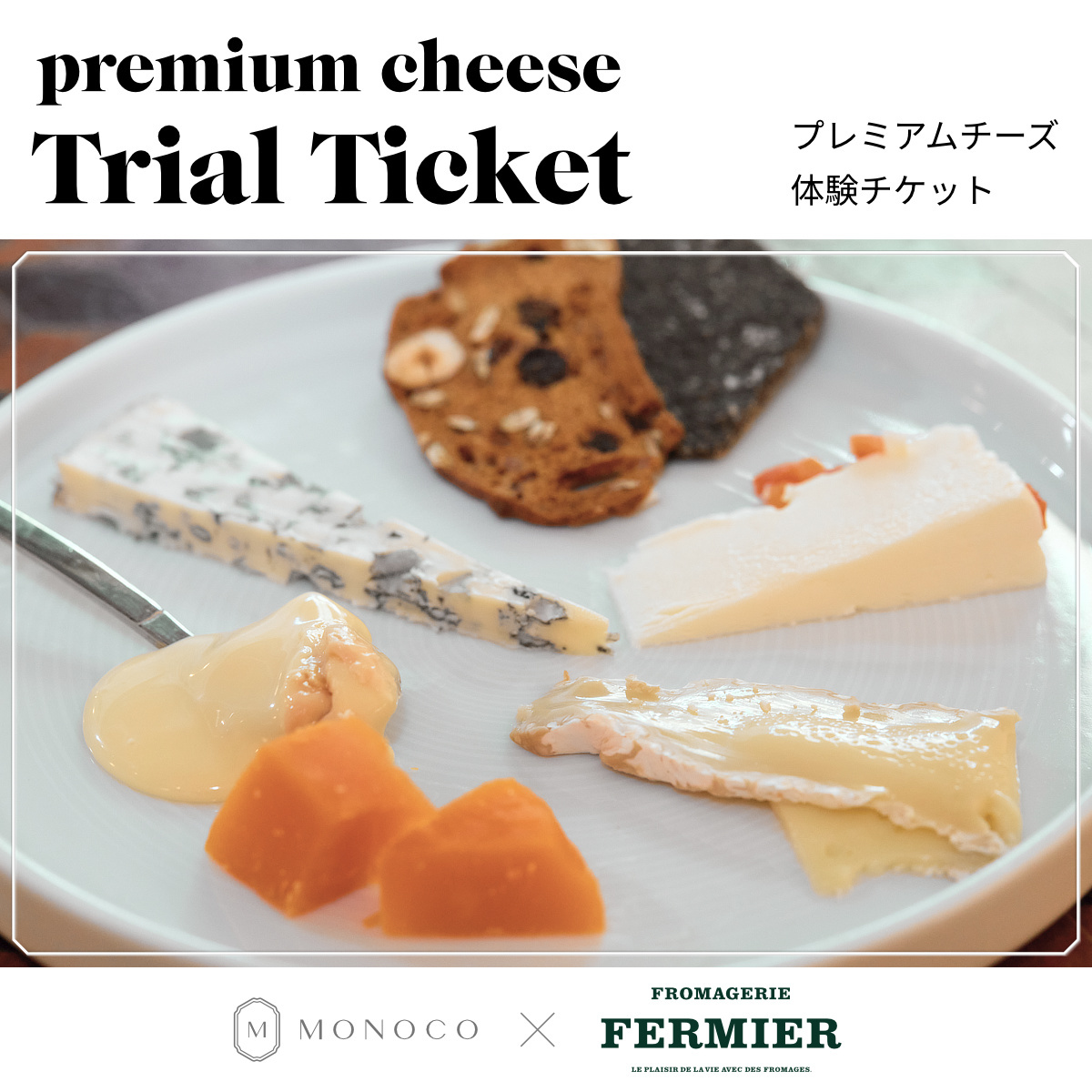 プレミアムチーズ“おいしさの頂”体験チケット》チーズ概念を変える味覚