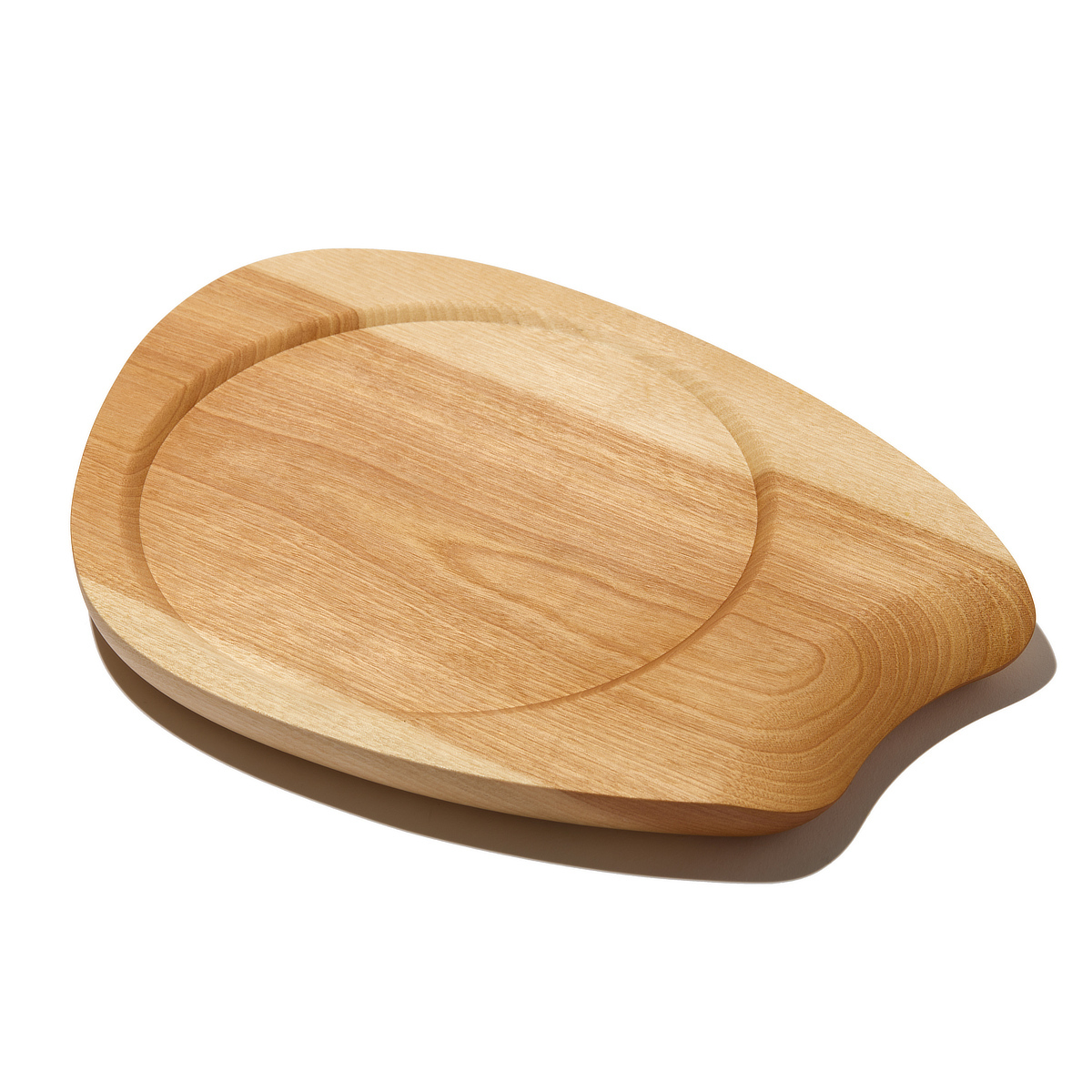 木製（カバ）／変形型》盛り付けが見違えて、会話が弾む「サービング