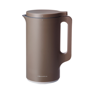 女性におすすめ、体にいい飲み物。おいしく飲んで健康的な生活を｜ほったらかしで、スープ・お粥・カレーも作れる「自動調理ポット」｜récolte｜モカブラウン