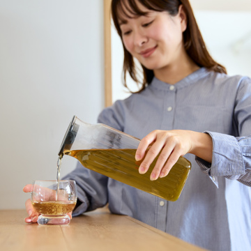 不摂生代表・柿山、健康スイッチ入った!|《10包入り》農薬不使用・ノンカフェイン、ビタミン・ミネラル・アミノ酸たっぷりの「日本山人参茶」|JIN