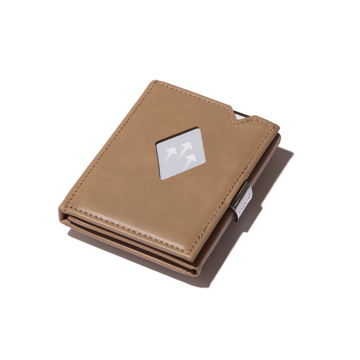 これ、名刺入れかと思った！｜《スキミング防止機能付》１軍カードに直アクセス、コイン・お札も入る「コンパクト財布」｜EXENTRI｜CAMEL