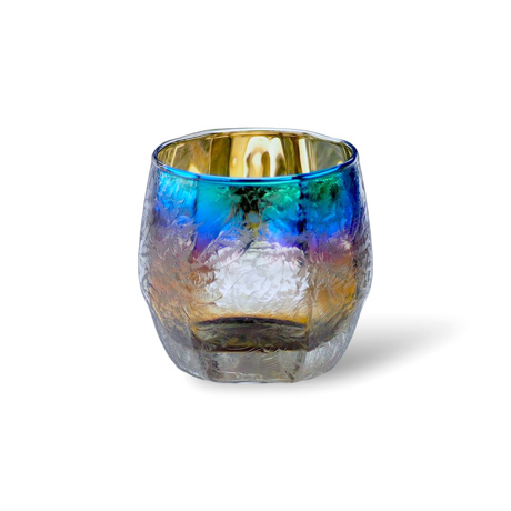 BLACK FRIDAY  2025｜【16,500円→13,750円】《ロックグラス／一期一会》結霜加工と純チタンコーティングのコラボグラス｜PROGRESS プログレス