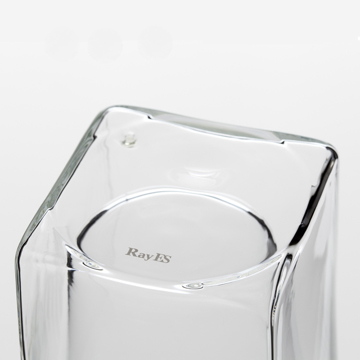 BLACK FRIDAY  2025｜【2,240円→1,480円】《勢／300ml》結露しにくく、レンジ加熱OK。右肩上がりの勢いを表現した「ダブルウォールグラス」｜Rayes