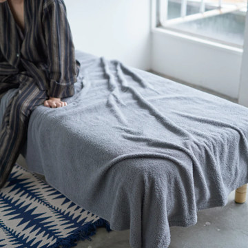 BLACK FRIDAY  2025｜【17,600円→14,300円】《シングル》 コットン100％ FBZパイルケット｜LOOM＆SPOOL