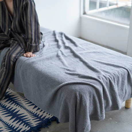 BLACK FRIDAY  2025｜【17,600円→14,300円】《シングル》 コットン100％ FBZパイルケット｜LOOM＆SPOOL