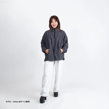 BLACK FRIDAY  2025｜【16,500円→12,980円】ユニセックスで着られる、ハーフジップの「フリースジャケット」｜TARROW×SOCIAL APARTMENT