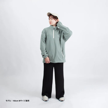 BLACK FRIDAY  2025｜【16,500円→12,980円】ユニセックスで着られる、ハーフジップの「フリースジャケット」｜TARROW×SOCIAL APARTMENT