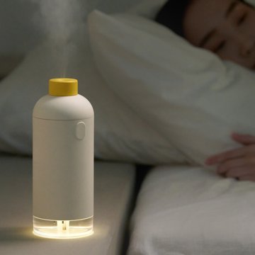 BLACK FRIDAY  2025｜【5,940円→4,880円】卓上USB充電式・超音波・振動板交換式コードレス加湿器｜BLUEFEEL SWADA