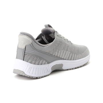 歩く足に、科学のスニーカーを｜《KITA／レディス用》スッと履けて、すっぽりフィットする「コンフォートスニーカー」｜Orthofeet｜GRAY／5.5（22.5cm）