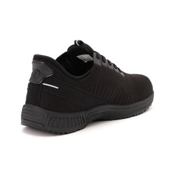 歩く足に、科学のスニーカーを｜《YARI／メンズ用》スッと履けて、すっぽりフィットする「コンフォートスニーカー」｜Orthofeet｜BlackBlack／9.5（27.5cm）