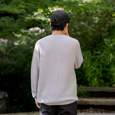 やっぱりウール。下着のチョモランマ！｜《クルーネックニット／男女兼用》自然な調湿・調温・防臭、フリーな履き心地の「WUNDER WEAR シームレス クルーネック」｜BRING