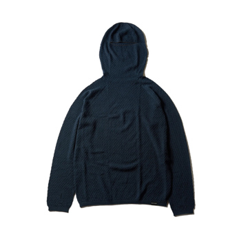 やっぱりウール。下着のチョモランマ！｜《フーディニット／男女兼用》自然な調湿・調温・防臭、フリーな履き心地の「WUNDER WEAR シームレスフーディ」｜BRING｜NAVY／S