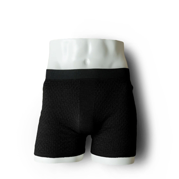 やっぱりウール。下着のチョモランマ！｜《ショーツ／男女兼用》自然な調湿・調温・防臭、フリーな履き心地の「WUNDER WEAR ONE」｜BRING｜BLACK／S