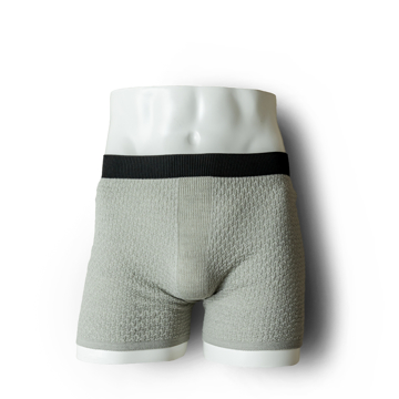 やっぱりウール。下着のチョモランマ！｜《ショーツ／男女兼用》自然な調湿・調温・防臭、フリーな履き心地の「WUNDER WEAR ONE」｜BRING｜LT.GRAY／S