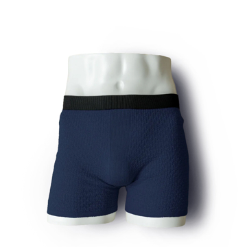 やっぱりウール。下着のチョモランマ！｜《ショーツ／男女兼用》自然な調湿・調温・防臭、フリーな履き心地の「WUNDER WEAR ONE」｜BRING｜NAVY／M