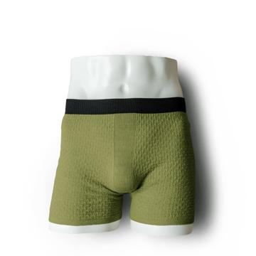 やっぱりウール。下着のチョモランマ！｜《ショーツ／男女兼用》自然な調湿・調温・防臭、フリーな履き心地の「WUNDER WEAR ONE」｜BRING｜PISTACHIO／S
