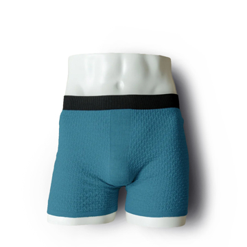 やっぱりウール。下着のチョモランマ！｜《ショーツ／男女兼用》自然な調湿・調温・防臭、フリーな履き心地の「WUNDER WEAR ONE」｜BRING｜TURQUOISE／S
