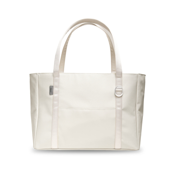 “TECHトート“とスマート通勤｜《トートバッグ／21L》大小のガジェットに住所が決まる、自立するトートバッグ｜Orbitkey｜ストーン