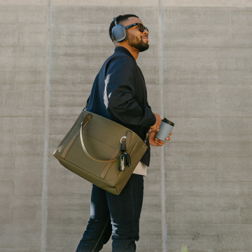 “TECHトート“とスマート通勤｜《オプション／バッグストラップ》　Oｒbitkeyトートバッグ専用ストラップ｜Orbitkey