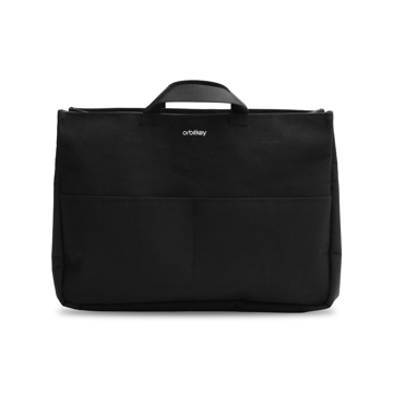 “TECHトート“とスマート通勤｜《インサートバッグ》バッグの中をスマートに整えるインサートバッグ｜Orbitkey｜ブラック