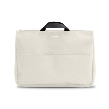 “TECHトート“とスマート通勤｜《インサートバッグ》バッグの中をスマートに整えるインサートバッグ｜Orbitkey｜ストーン