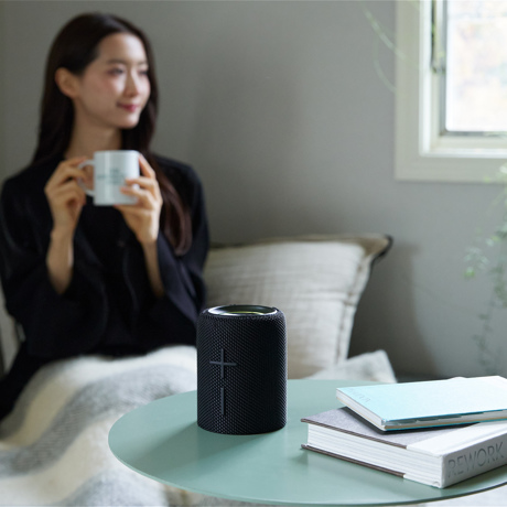 湯気と音楽で、思考ノイズOFF｜マグネット式 防水IPX6 立体サウンドのBluetooth デュアル スピーカー｜MaGdget Dual Speaker