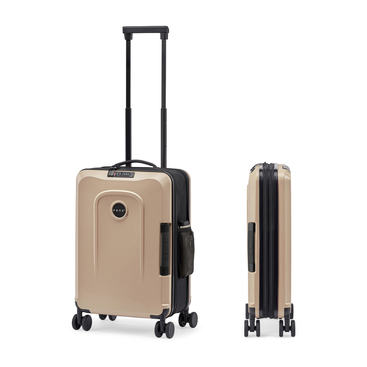 機内持ち込み対応／38L》収納時には、約1／2にスリム化できる