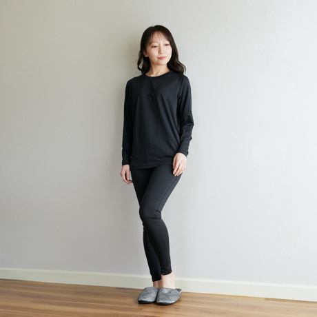 “着るテラヘルツ鉱石”で、血行促進！｜《一般医療機器  血行促進・疲労回復ウエア》テラヘルツ鉱石粉末を特殊プリントした「FLOW WEAR」｜遠赤技研