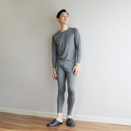 “着るテラヘルツ鉱石”で、血行促進！｜《一般医療機器  血行促進・疲労回復ウエア》テラヘルツ鉱石粉末を特殊プリントした「FLOW WEAR」｜遠赤技研