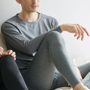 “着るテラヘルツ鉱石”で、血行促進！｜《一般医療機器  血行促進・疲労回復ウエア》テラヘルツ鉱石粉末を特殊プリントした「FLOW WEAR」｜遠赤技研