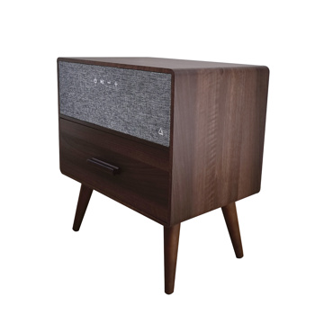 MONOCO OUTLET｜【39,800円→29,850円】引き出し、充電機能付きBluetoothテーブルスピーカー｜Hacray｜ウォールナット