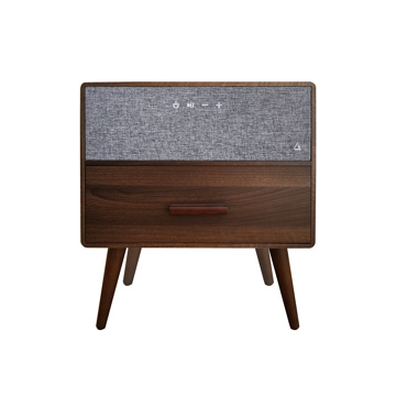 MONOCO OUTLET｜【39,800円→29,850円】引き出し、充電機能付きBluetoothテーブルスピーカー｜Hacray｜ウォールナット