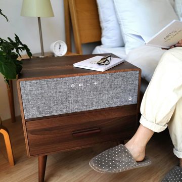 MONOCO OUTLET｜【39,800円→29,850円】引き出し、充電機能付きBluetoothテーブルスピーカー｜Hacray