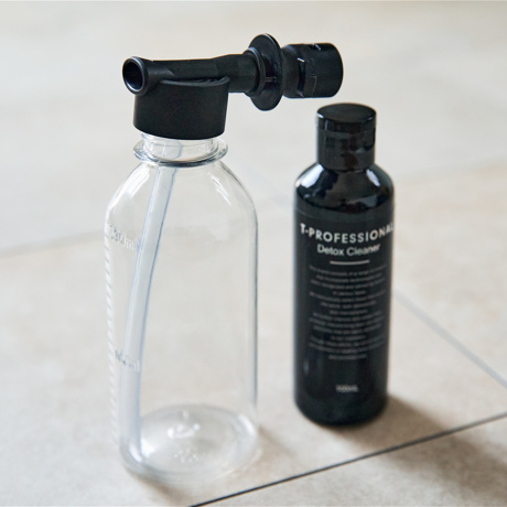 ミラブル泡で、“水圧まかせ“からの卒業｜《オプション／洗車用アタッチメント》泡洗車から磨き上げまでできる、専用パーツセット｜MIRABLE AQUABLAST