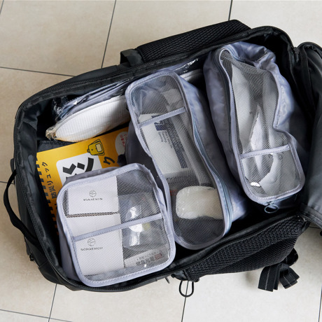 防災YouTuberの知見をリュックに｜《2人用》「そなえるTV」高荷智也氏、厳選の27点をつめた「防災リュック」｜高荷智也×SONAEMON