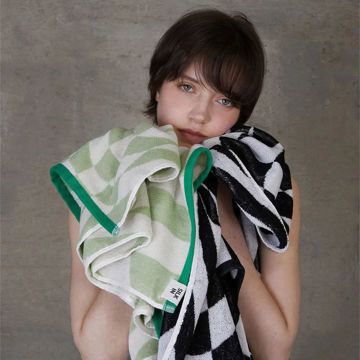 MONOCO OUTLET｜【2,200円→1,584円】桐生シルク10％ フェイスタオル｜WITH OR WITHOUT