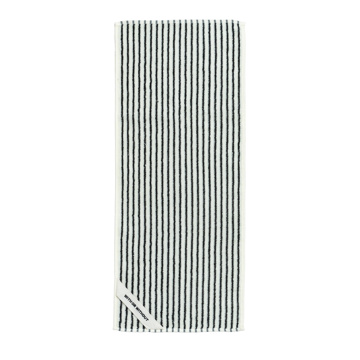 MONOCO OUTLET｜【3300円→2640円】桐生シルク20％ フェイスタオル｜WITH OR WITHOUT｜White stripe