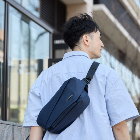 No More “アレどこ族”｜11ヶ所の収納ポイントで取り出しやすさを設計した、「防水アクティブボディバッグ」｜QUICKPACK TRASPO 9