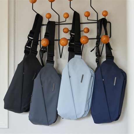 No More “アレどこ族”｜11ヶ所の収納ポイントで取り出しやすさを設計した、「防水アクティブボディバッグ」｜QUICKPACK TRASPO 9