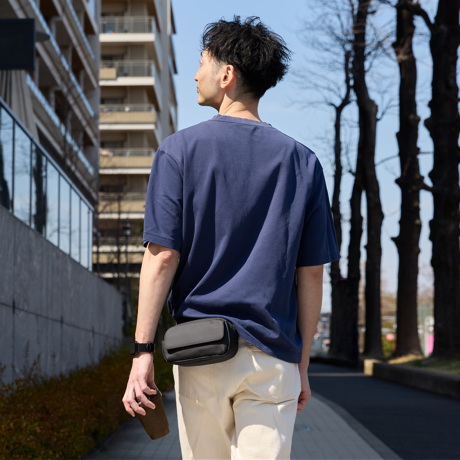 手ぶら以上、バッグ未満｜ポケット感覚、財布機能付き”ポケウォレ”｜ QUICK PACK pokepa