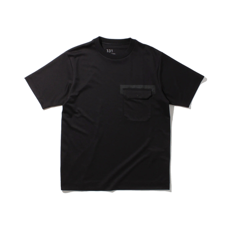 猛暑？酷暑？ クールにいこう｜《Tシャツ》和紙×ポリの快適設計で、湿気を吸って逃す、「和紙糸ラバープリントクルーネックTシャツ」｜K-3B