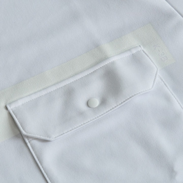 猛暑？酷暑？ クールにいこう｜《Tシャツ》和紙×ポリの快適設計で、湿気を吸って逃す、「和紙糸ラバープリントクルーネックTシャツ」｜K-3B