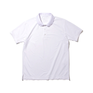 《ポロシャツ》和紙×ポリの快適設計で、湿気を吸って逃す、「和紙糸メディアポロシャツ」｜K-3B