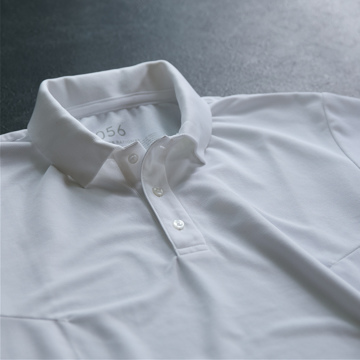 猛暑？酷暑？ クールにいこう｜《ポロシャツ》和紙×ポリの快適設計で、湿気を吸って逃す、「和紙糸メディアポロシャツ」｜K-3B